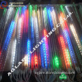China led manufaturer RGB Christmas led meteor lights with an adapter